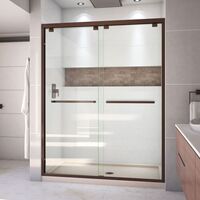  Encore Shower Door - Sliding Shower Door - Oil Rubbed Bronze