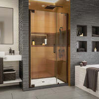  Elegance-LS Shower Door - Swing Shower Door - Oil Rubbed Bronze