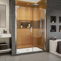  Elegance-LS Shower Door - Swing Shower Door - Chrome