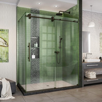  Enigma XO Standard Enclosure Shower Enclosure - Oil Rubbed Bronze