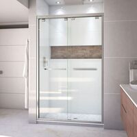  Encore Shower Door - Sliding Shower Door - Brushed Nickel