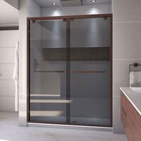  Encore Shower Door - Sliding Shower Door - Oil Rubbed Bronze