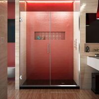  Shower Door - Swing Shower Door - Chrome
