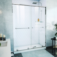  Harmony Shower Door - Sliding Shower Door - Chrome