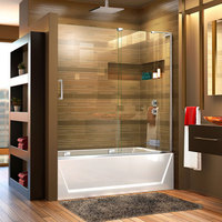  Mirage Shower Door - Sliding Shower Door - Polished Chrome