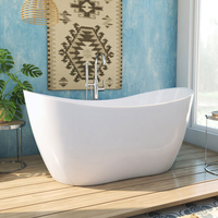 Soaking Tub 59 in L x 28-3/8 in W x 28-3/8 in H