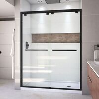  Encore Shower Door - Sliding Shower Door - Satin Black