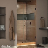  Shower Door - Swing Shower Door - Oil Rubbed Bronze