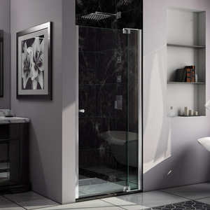 DSHDR423072801 Allure Shower Door - Swing Shower Door - Chrome