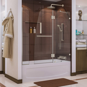 DSHDR3348588EX04 Shower Door - Swing Shower Door - Brushed Nickel DSHDR3348588EX04 Shower Door - Swing Shower Door - Brushed Nickel