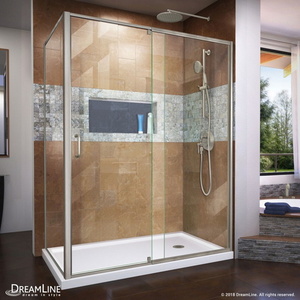 BSHDR2234540RT04 Flex Standard Enclosure Shower Enclosure - Brushed Nickel BSHDR2234540RT04 Flex Standard Enclosure Shower Enclosure - Brushed Nickel