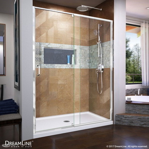 BSHDR2254720001 Flex Shower Door - Swing Shower Door - Chrome