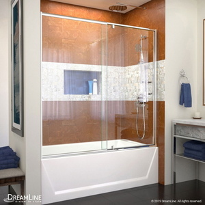 BSHDR2260580001 Flex Tub & Shower - Sliding Shower Door - Chrome