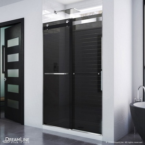 BSHDR634876G01 Essence Shower Door - Sliding Shower Door - Chrome