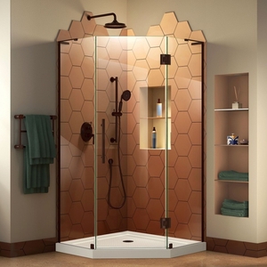 DDL606306 Prism Shower Module Shower Enclosure - Oil Rubbed Bronze DDL606306 Prism Shower Module Shower Enclosure - Oil Rubbed Bronze