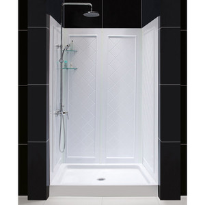 DDL6071C01 QWALL-5 Standard Enclosure Shower Enclosure - White DDL6071C01 QWALL-5 Standard Enclosure Shower Enclosure - White