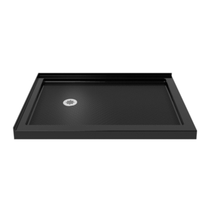 DDLT103654188 SlimLine Double Threshold Shower Base - Black