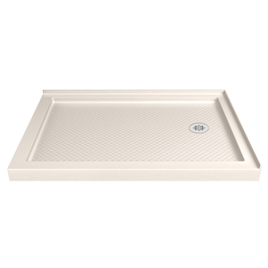 DDLT103648222 SlimLine Single Threshold 48'' and Larger Shower Base - Biscuit DDLT103648222 SlimLine Single Threshold 48'' and Larger Shower Base - Biscuit
