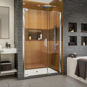 DSHDR433418001 Elegance-LS Shower Door - Swing Shower Door - Chrome DSHDR433418001 Elegance-LS Shower Door - Swing Shower Door - Chrome