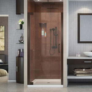 DSHDR412872006 Elegance Shower Door - Swing Shower Door - Oil Rubbed Bronze