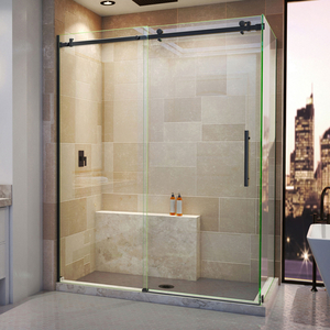DSHEN643460009 Enigma Shower Module Shower Enclosure - Satin Black DSHEN643460009 Enigma Shower Module Shower Enclosure - Satin Black