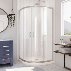 DDL67012204 Prime Standard Enclosure Shower Enclosure - Brushed Nickel