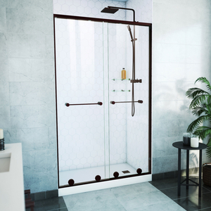 DSDHA48W760VXX06 Harmony Shower Door - Sliding Shower Door - Oil Rubbed Bronze