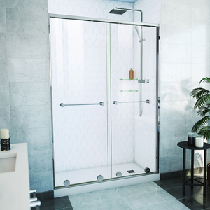 DSDHA54W760VXX01 Harmony Shower Door - Sliding Shower Door - Chrome