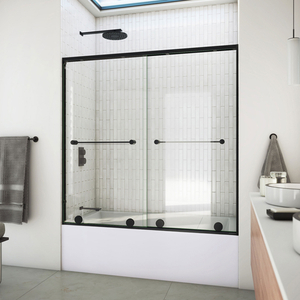 DTDHA60W580VXX09 Harmony Tub & Shower - Sliding Shower Door - Satin Black