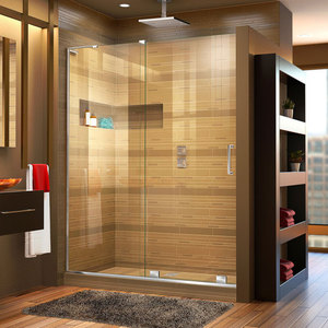 DSHDR1948723L01 Mirage Shower Door - Sliding Shower Door - Polished Chrome DSHDR1948723L01 Mirage Shower Door - Sliding Shower Door - Polished Chrome