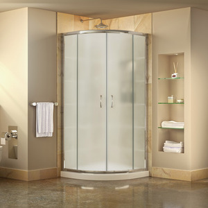 DDL670201FR Prime Standard Enclosure Shower Enclosure - White /Chrome