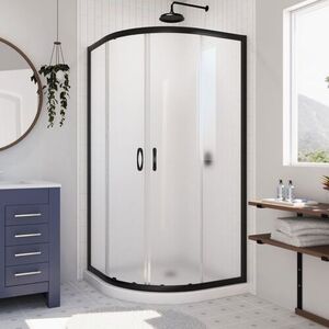 DDL670309FR Prime Shower Module Shower Enclosure - Satin Black / White DDL670309FR Prime Shower Module Shower Enclosure - Satin Black / White