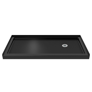 DDLT113060288 SlimLine Single Threshold 48'' and Larger Shower Base - Black