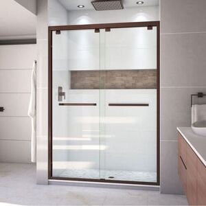 DSHDR165476006 Encore Shower Door - Sliding Shower Door - Oil Rubbed Bronze