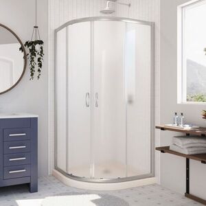 DDL67012204FR Prime Shower Door - Sliding Shower Door - Brushed Nickel