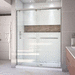 Dreamline DDL7004C04 Brushed Nickel/White Sliding Shower Door