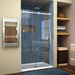Dreamline DSHDR6448761008 Polished Stainless Sliding Shower Door