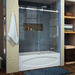 Dreamline DSHDR6460621008 Polished Stainless Sliding Tub & Shower Door