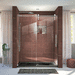 Dreamline DSHDR626076008 Polished Stainless Sliding Shower Door