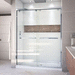 Dreamline DDL7007C01 Chrome/White Sliding Shower Door