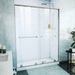 Dreamline DSDHA60W760VXX04 Brushed Nickel Sliding Shower Door