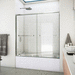 Dreamline DTDHA60W580VXX01 Chrome Sliding Tub & Shower Door