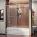 Dreamline DSHDR096058004 Brushed Nickel Sliding Shower Door