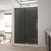 Dreamline DSHDR1948723GR05 Brushed Gold Sliding Shower Door