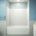 Dreamline DSHBW156062000 White Tub Wall Kit