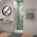 Dreamline DSHDR203072204 Brushed Nickel Swing Shower Door