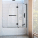 Dreamline BSHDR314858609 Satin Black Swing Shower Door