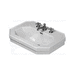 Duravit D0438600000 White Wall Hung Bathroom Sink