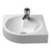 Duravit D0448450000 White Wall Hung Bathroom Sink