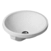 Duravit D0468400000 White Undermount Bathroom Sink